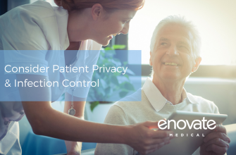 consider patient privacy when deciding on fixed vs mobile EHR worktations